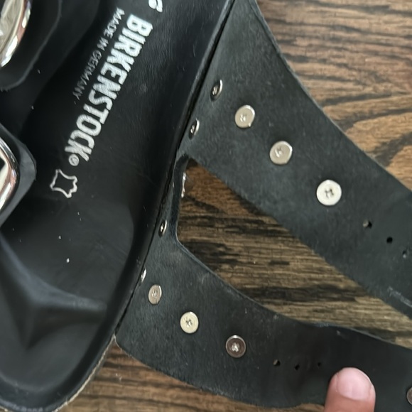 Birkenstock🖤 Arizona Big buckle studded custom sandals size 38 - Picture 15 of 15